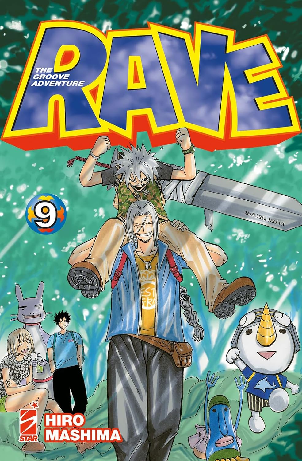 Rave – The Groove Adventure – New Edition 9 – Big 100 – Edizioni Star Comics – Italiano