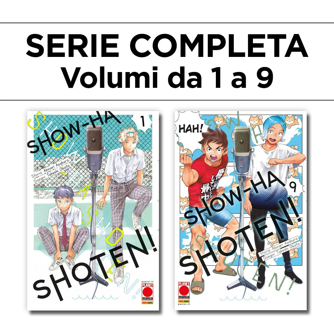 Show-ha Shoten! 1/9 – Serie Completa – Panini Comics – Italiano