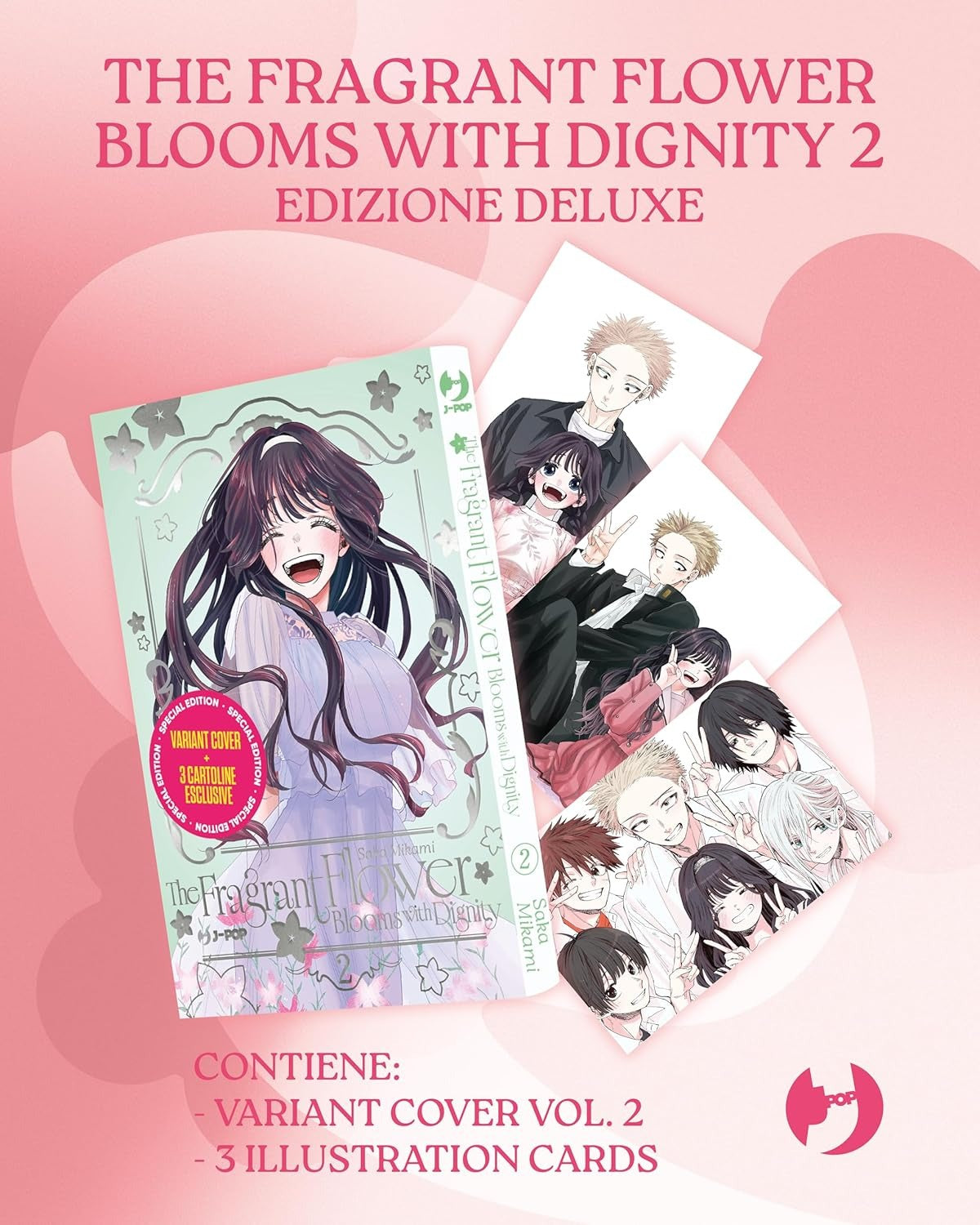 The Fragrant Flower Blooms With Dignity 2 – Edizione Deluxe + Set di Cartoline – Jpop – Italiano