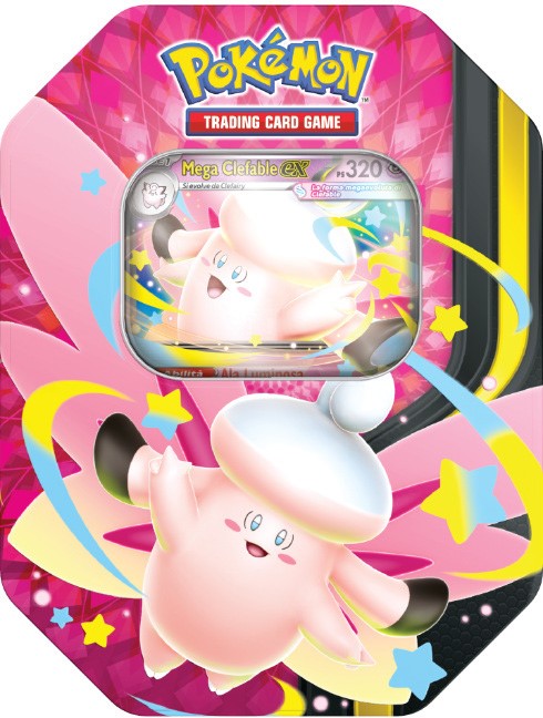 Pokemon Tin - Mega Chiarodiluna (Mega Clefable-EX) ITA