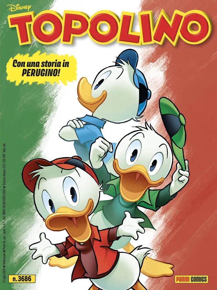 Topolino 3686 - Versione Dialetto Umbria - Panini Comics - Italiano