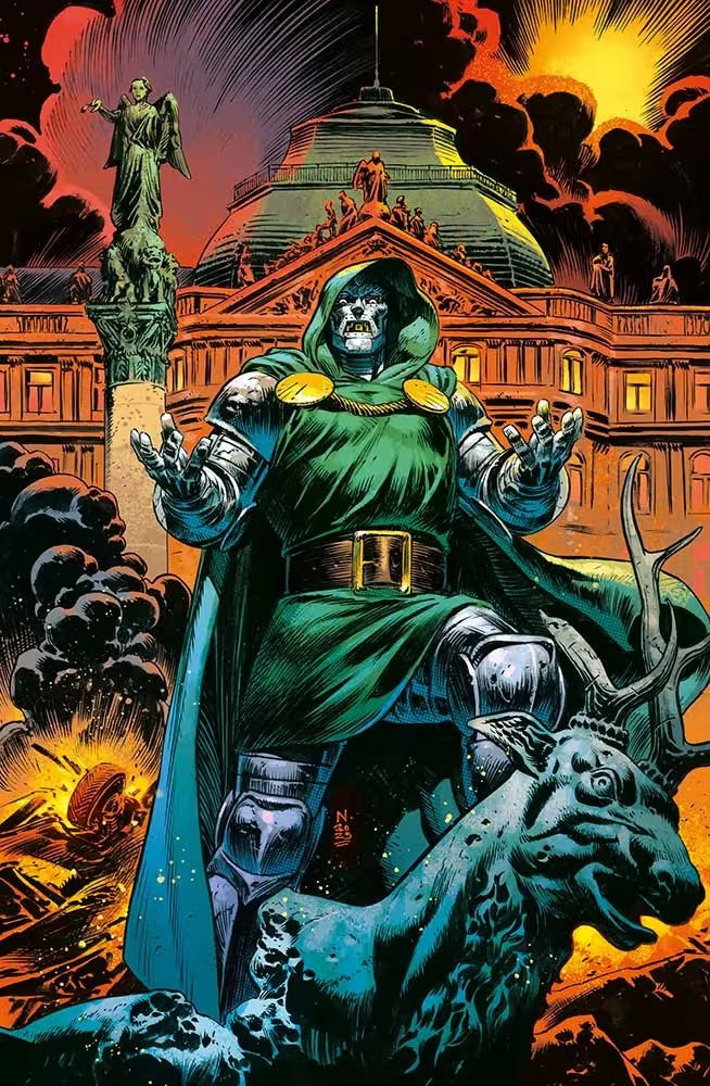 Un Mondo Sotto Destino 8 - Variant Doomination - Marvel Miniserie 294 - Panini Comics - Italiano