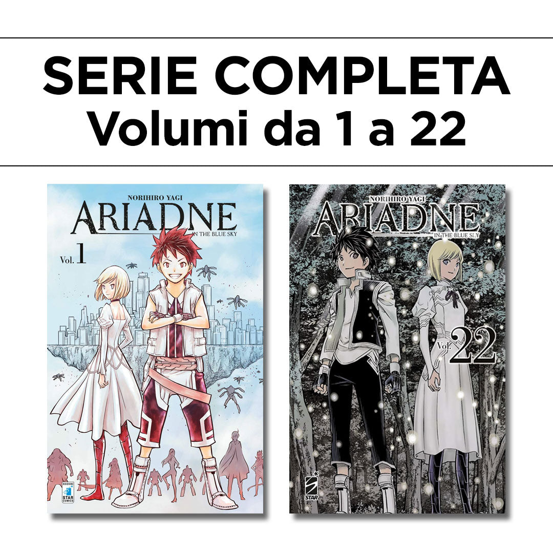 Ariadne in the Blue Sky 1/22 – Serie Completa – Edizioni Star Comics – Italiano