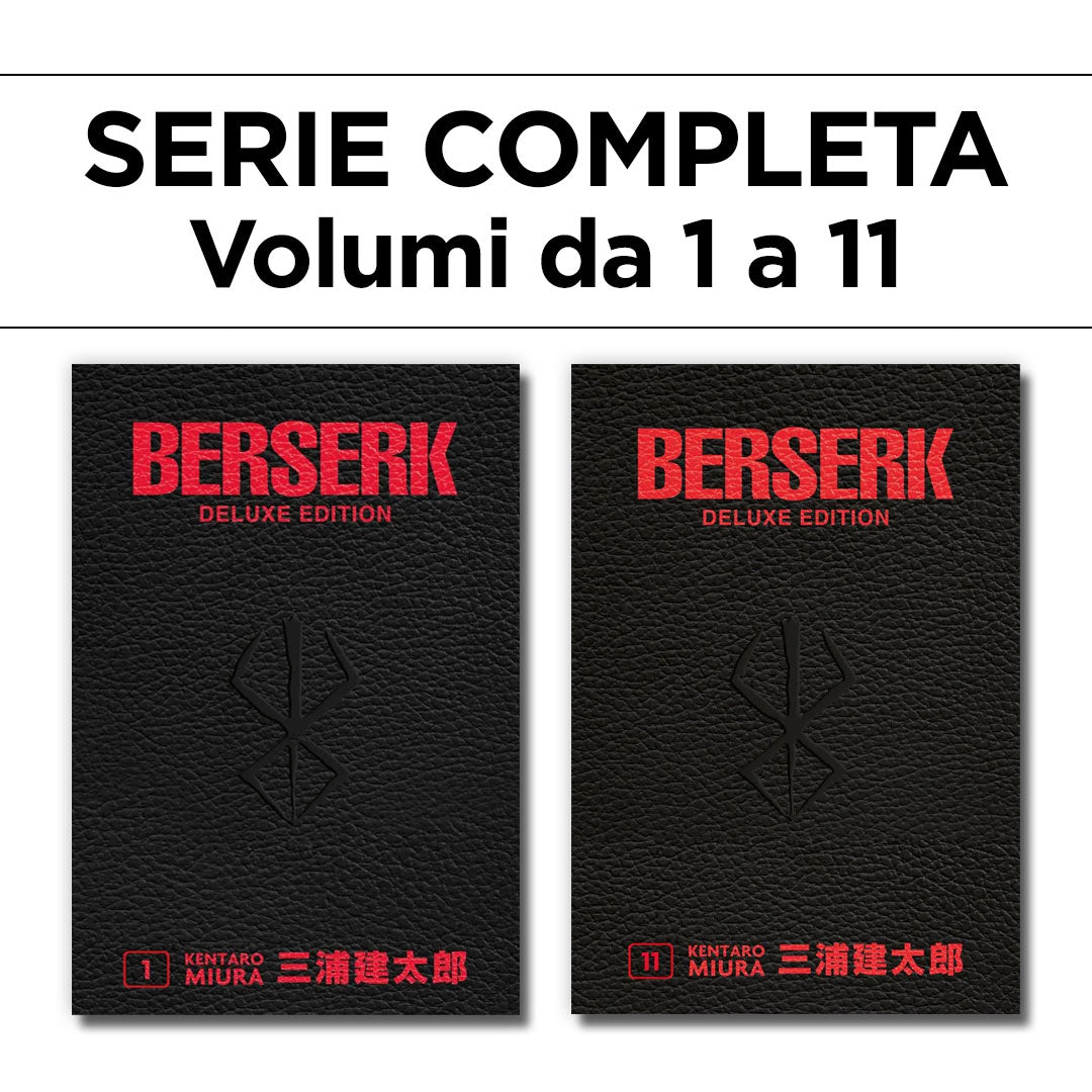 Berserk Deluxe Edition Vol. 1/11 – Serie Completa – Panini Comics – Italiano