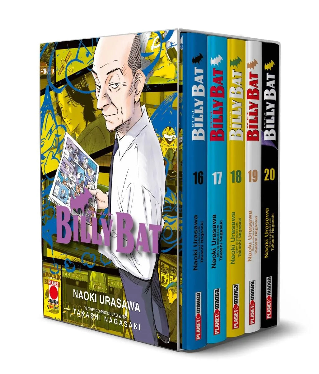 Billy Bat Cofanetto 4 (Vol. 16-20) – Panini Comics – Italiano