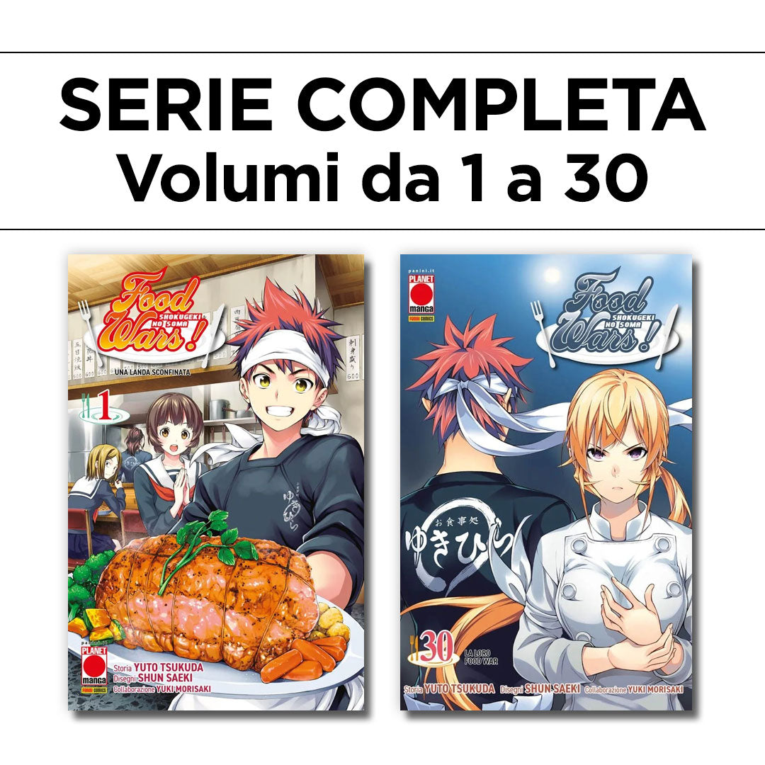 Food Wars 1/30 – Serie Completa – Panini Comics – Italiano