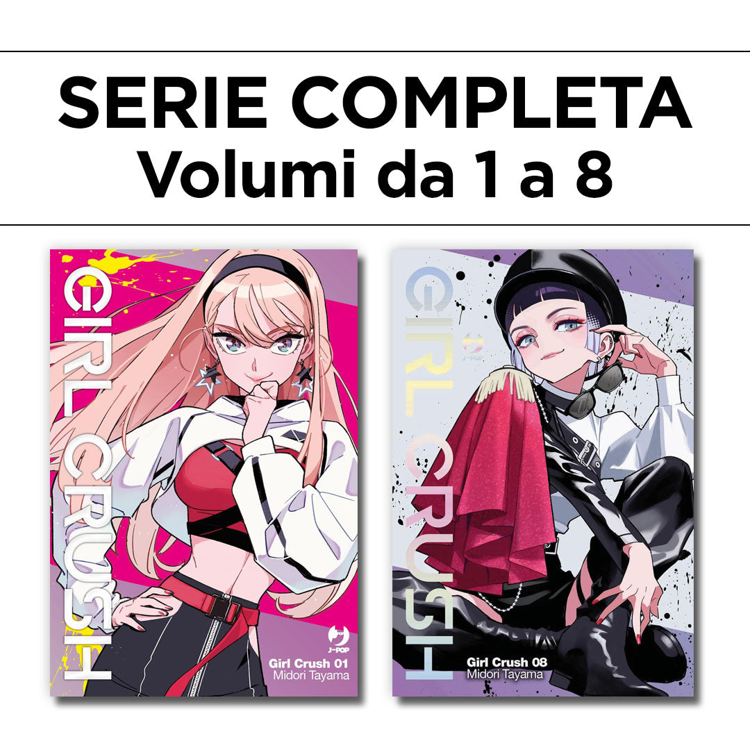 Girl Crush 1/8 – Serie Completa – Jpop – Italiano
