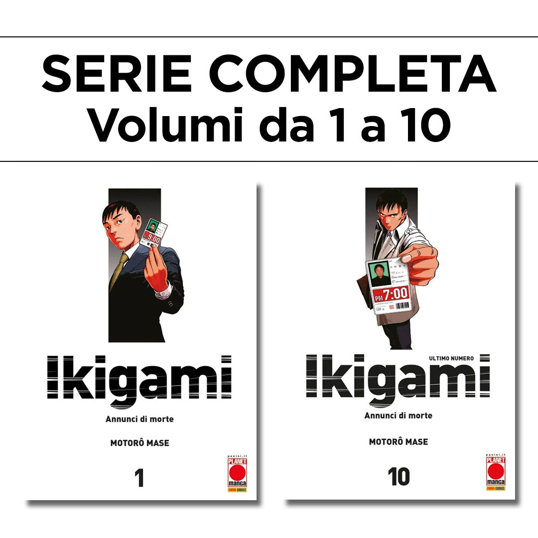 Ikigami – Annunci di Morte 1/10 – Ristampa – Serie Completa – Panini Comics – Italiano