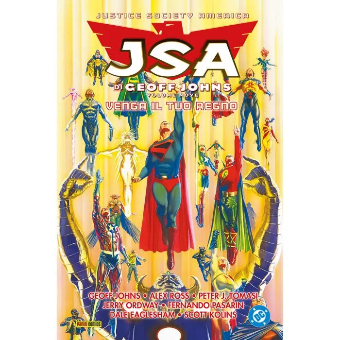 JSA di Geoff Johns 9 Venga il Tuo Regno DC Evergreen