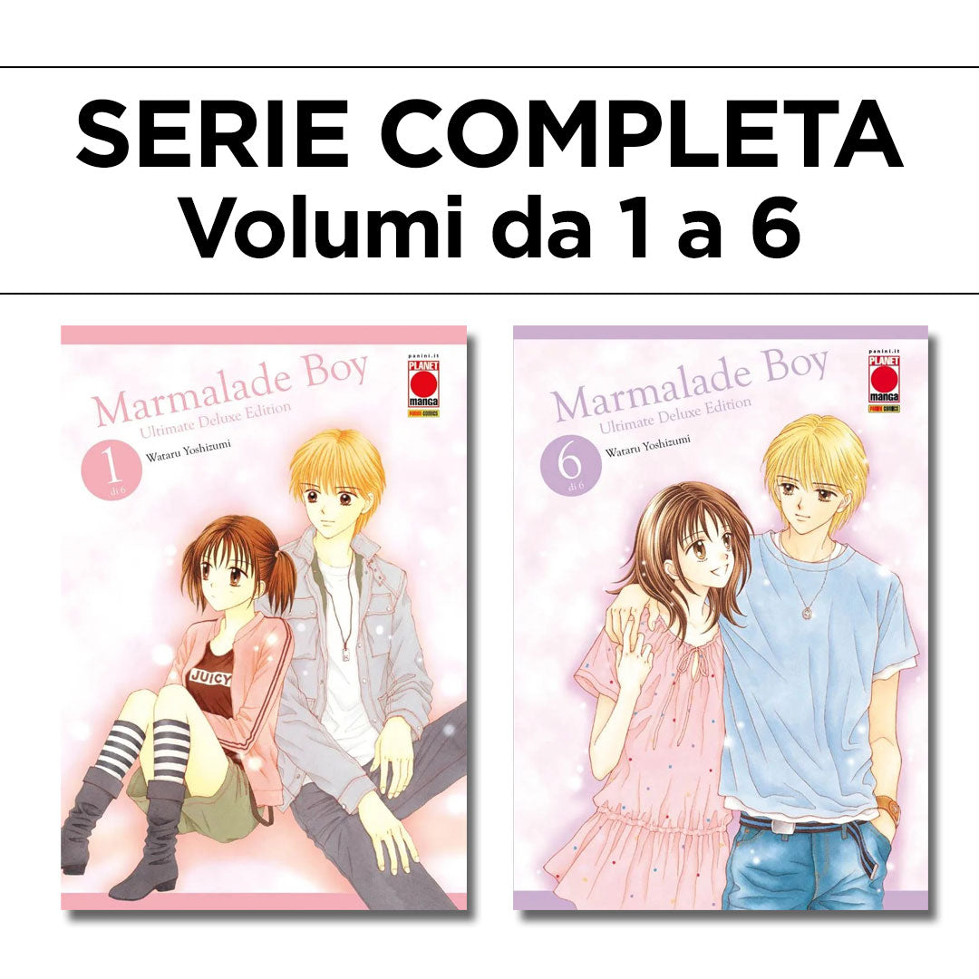 Marmalade Boy – Ultimate Deluxe Edition 1/6 – Serie Completa – Panini Comics – Italiano