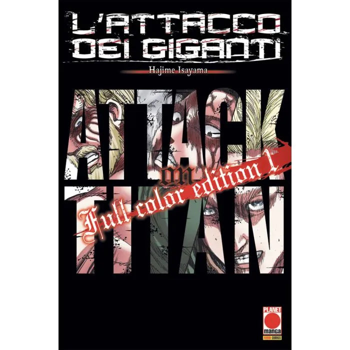 L'Attacco Dei Giganti Full Color Edition 1