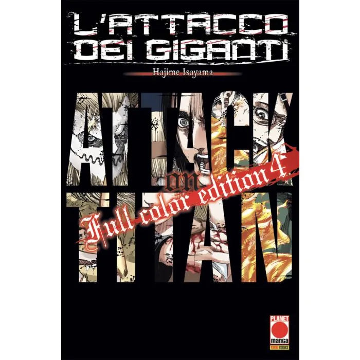 L'Attacco Dei Giganti Full Color Edition 4