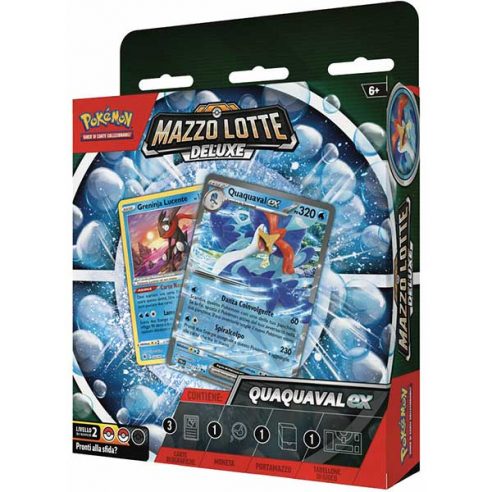 Pokemon - Mazzo Lotte Deluxe - Quaquaval ex (ITA)