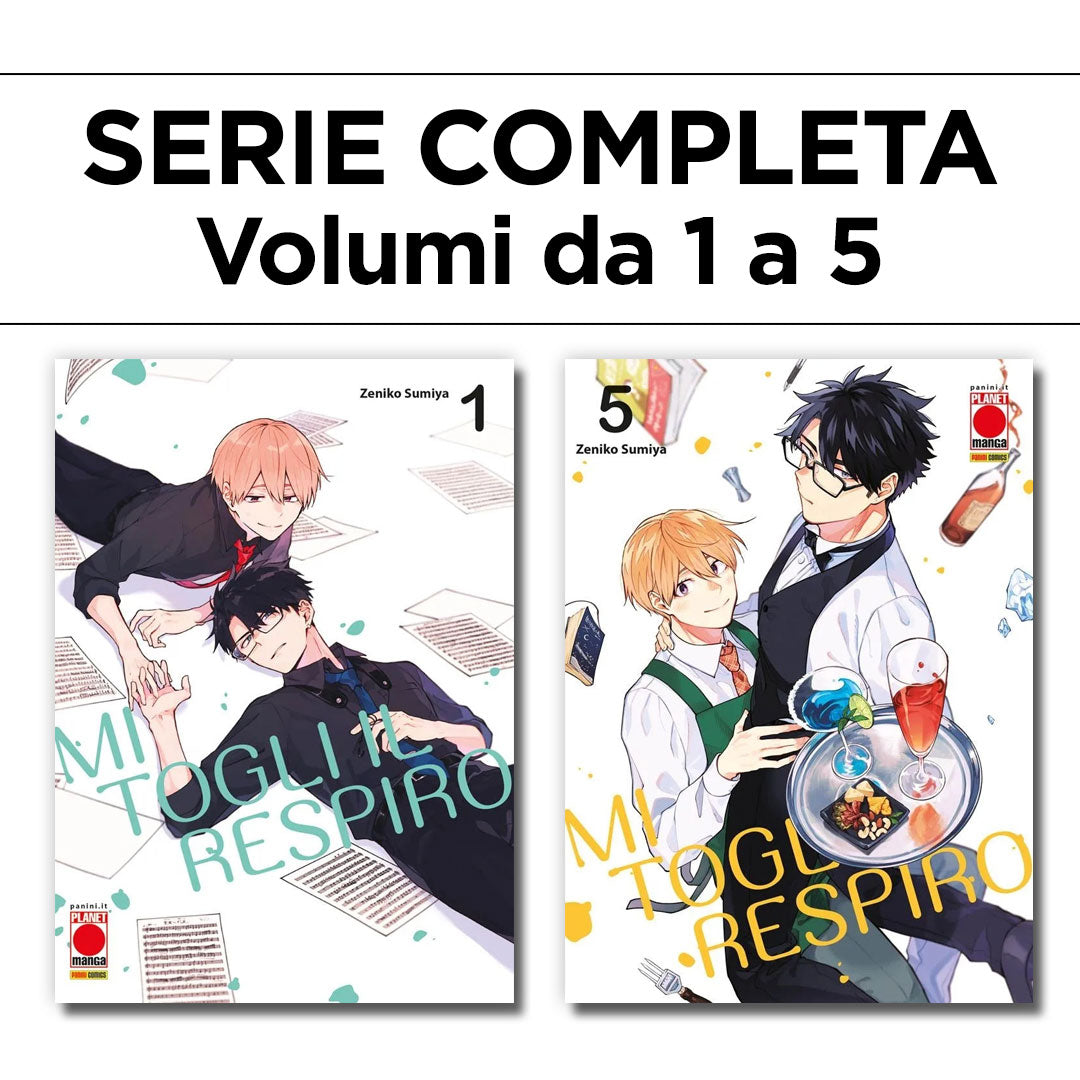 Mi Togli il Respiro 1/5 – Serie Completa – Panini Comics – Italiano