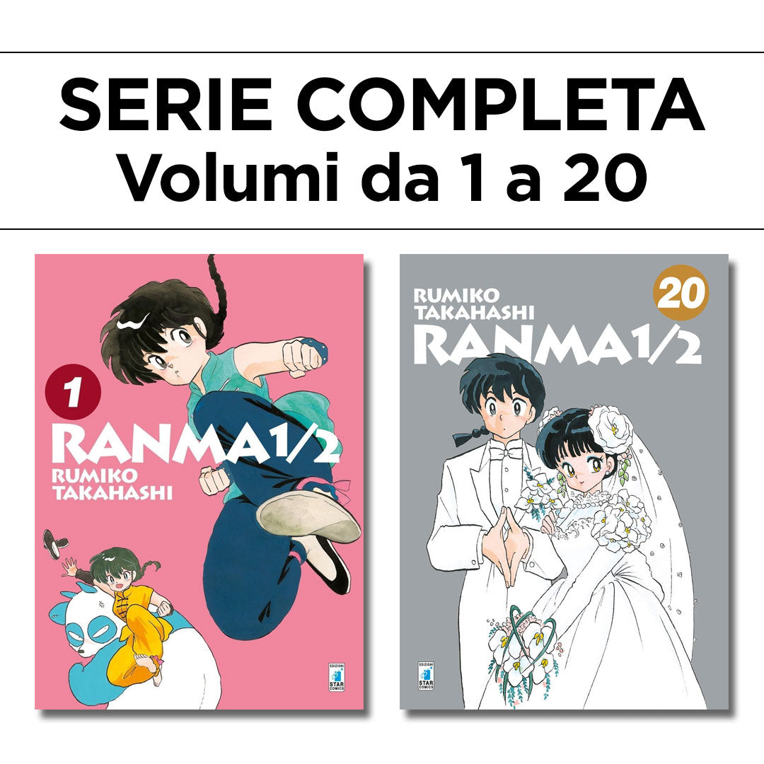 Ranma 1/2 – New Edition 1/20 – Serie Completa – Edizioni Star Comics – Italiano
