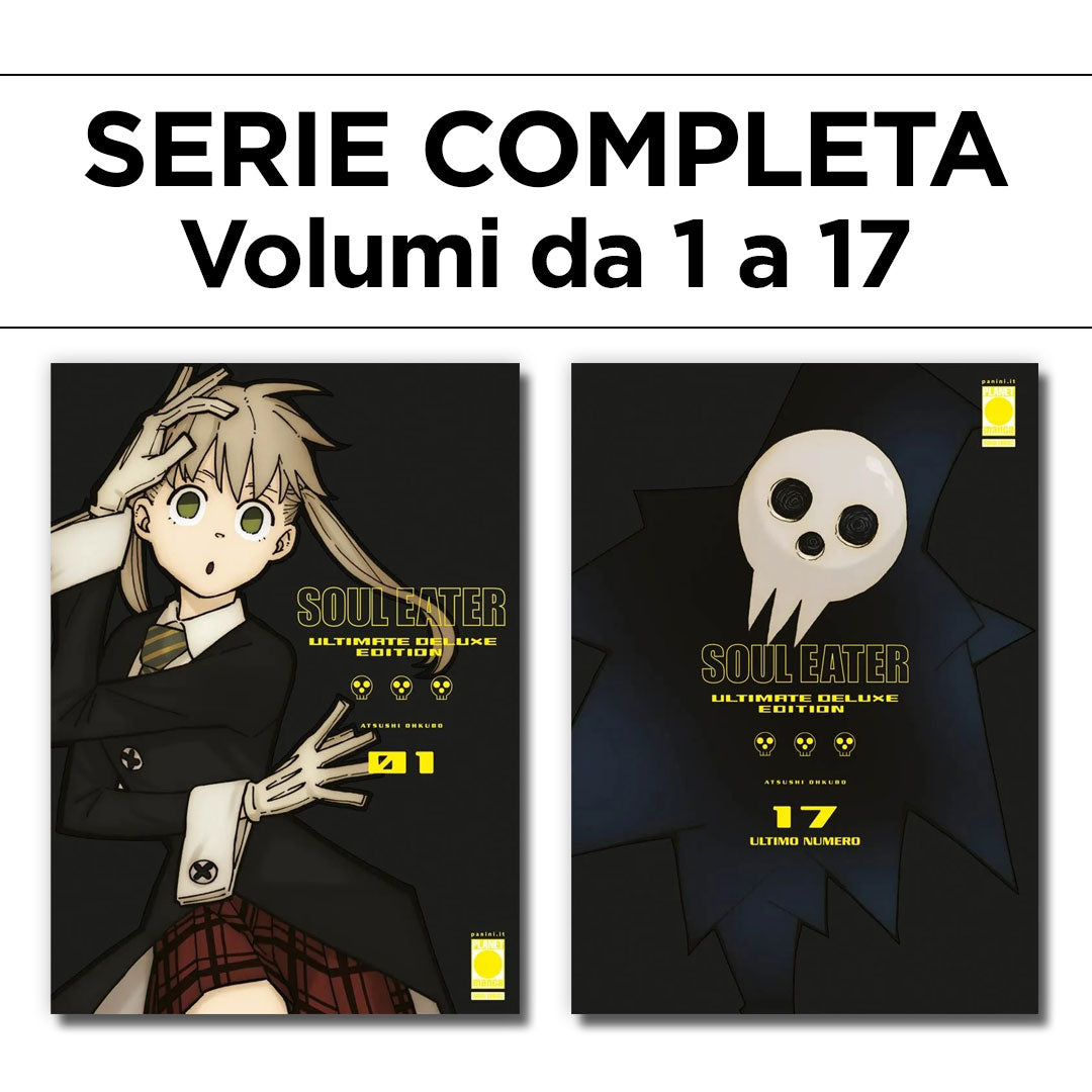 Soul Eater – Ultimate Deluxe Edition 1/17 – Serie Completa – Panini Comics – Italiano