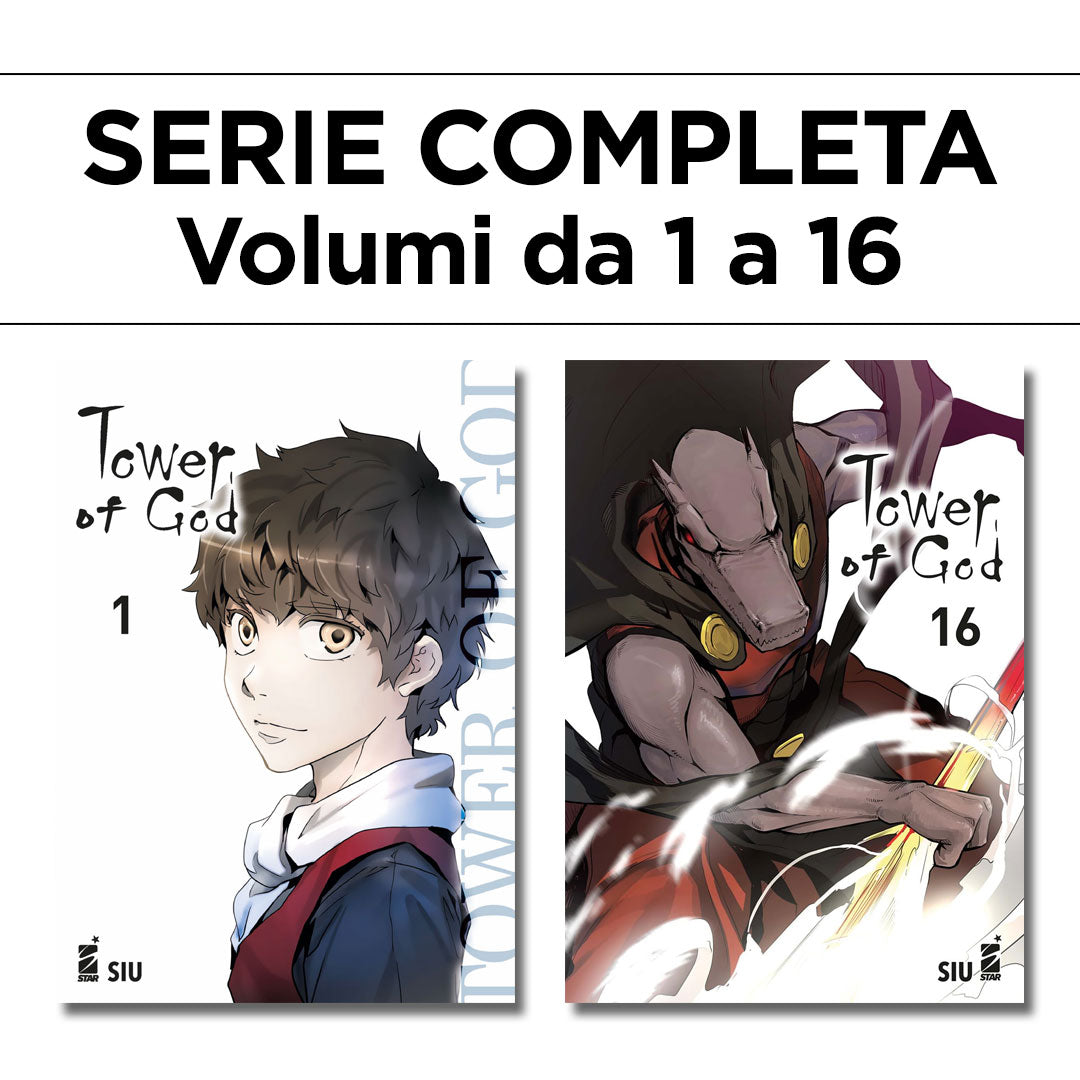 Tower of God 1/16 – Serie Completa – Edizioni Star Comics – Italiano