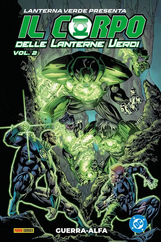 Lanterna Verde Presenta - Il Corpo delle Lanterne Verdi Vol. 2 - Guerra-Alfa - Panini Comics - Italiano