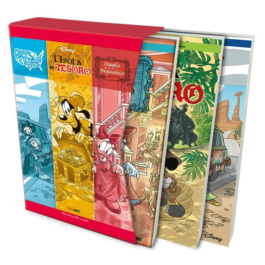 Cofanetto + Ducks on the Road, Orgoglio e Pregiudizio e L'Isola del Tesoro