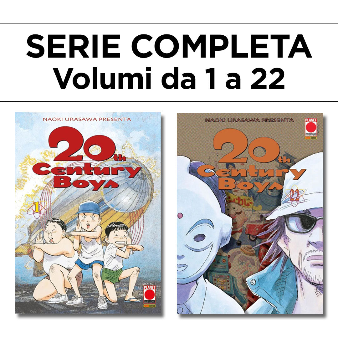 20th Century Boys 1/22 – Ristampa – Serie Completa – Panini Comics – Italiano
