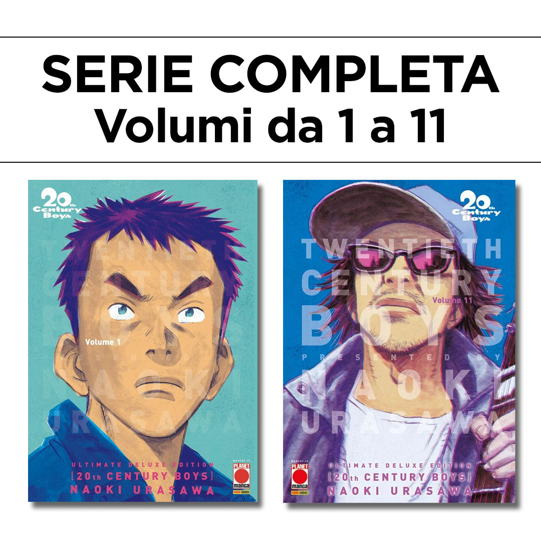 20th Century Boys – Ultimate Deluxe Edition 1/11 – Serie Completa – Panini Comics – Italiano