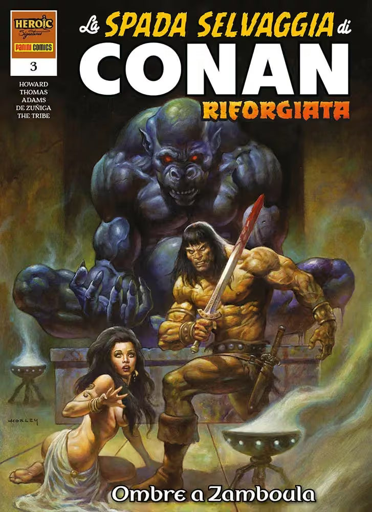 La Spada Selvaggia di Conan Riforgiata 3 - Panini Comics - Italiano