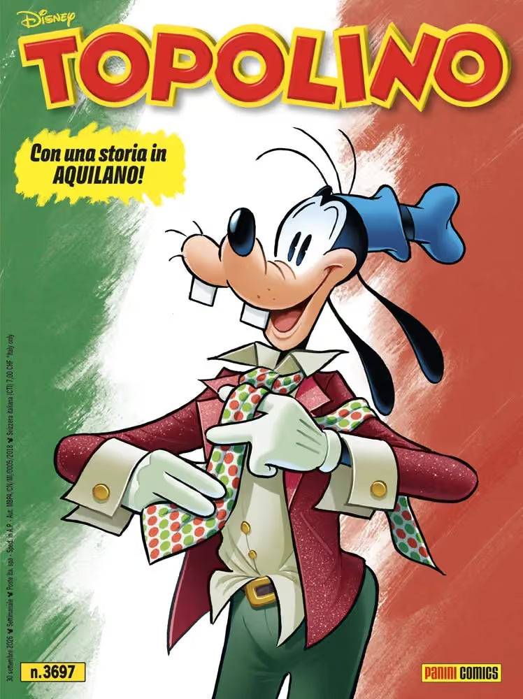 Topolino 3697 - Versione Dialetto Abruzzo - Panini Comics - Italiano