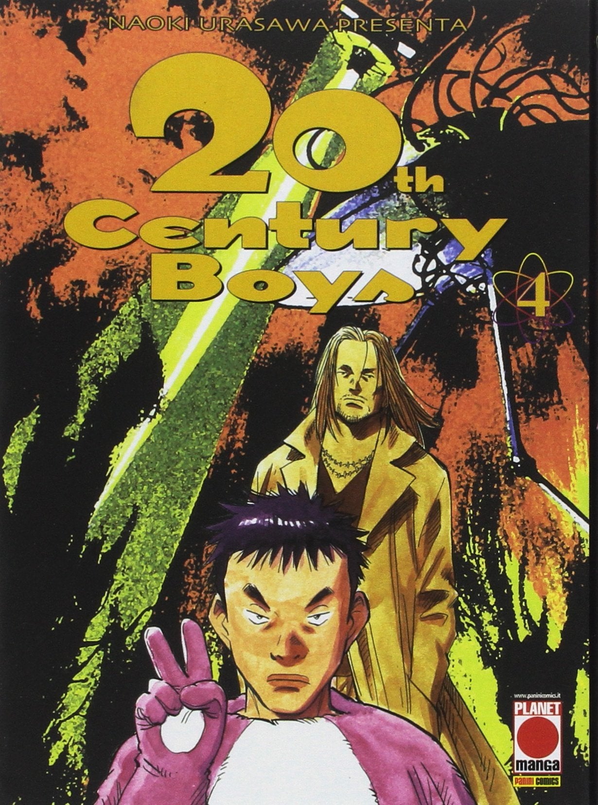 20th Century Boys 4 – Quinta Ristampa – Panini Comics – Italiano