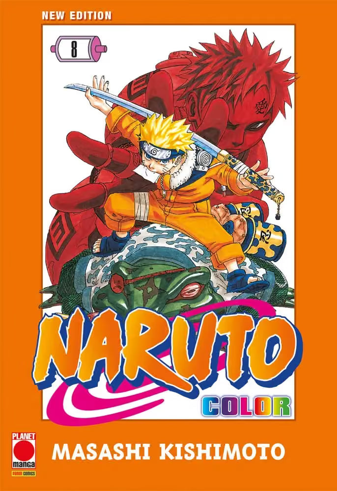 Naruto Color - New Edition 8 - Planet Action 103 - Panini Comics - Italiano
