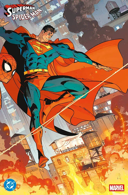 Superman / Spider-Man 1 - Variant Jorge Jimenez - DC Best Seller Nuova Serie 54 - Panini Comics - Italiano