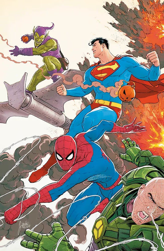 Superman / Spider-Man 1 - Varant Mikel Janin - DC Best Seller Nuova Serie 54 - Panini Comics - Italiano