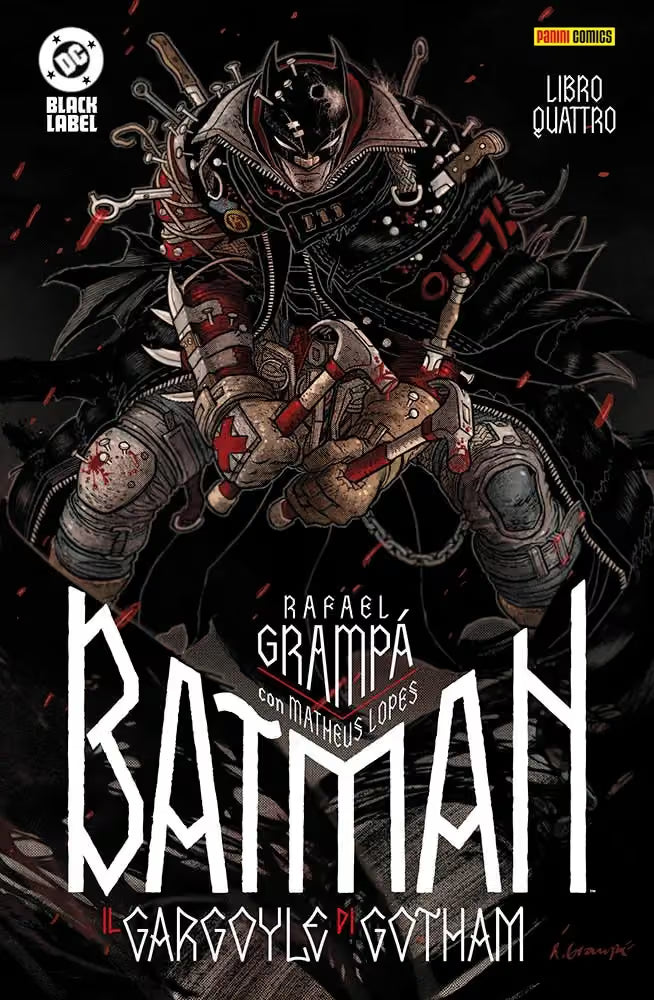 Batman - Il Gargoyle di Gotham 4 - DC Black Label 54 - Panini Comics - Italiano