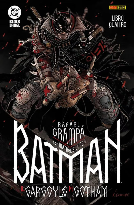 Batman - Il Gargoyle di Gotham 4 - DC Black Label 54 - Panini Comics - Italiano