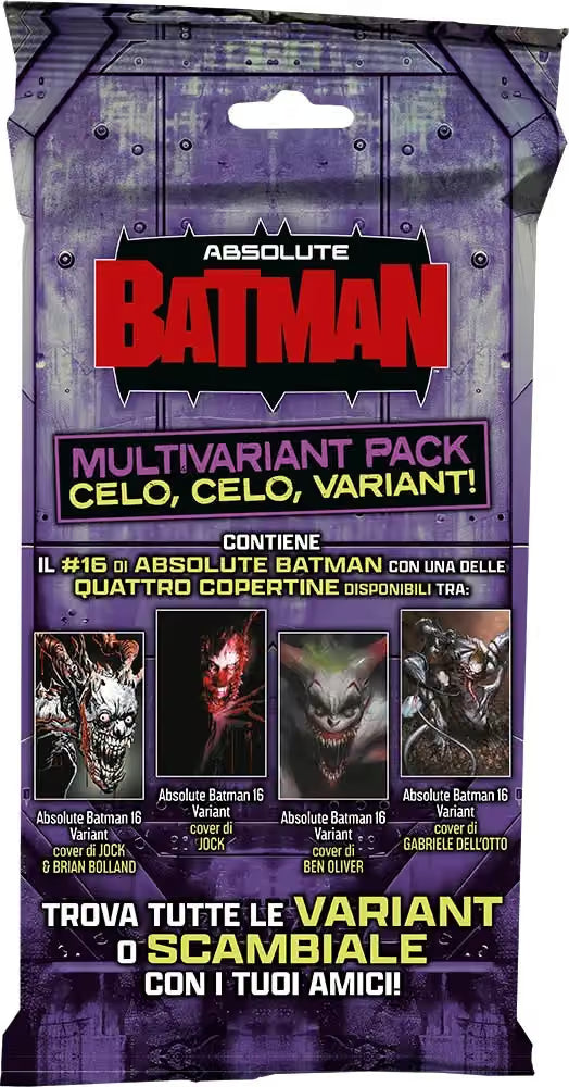 Absolute Batman 16 - Multivariant Pack - Panini Comics - Italiano