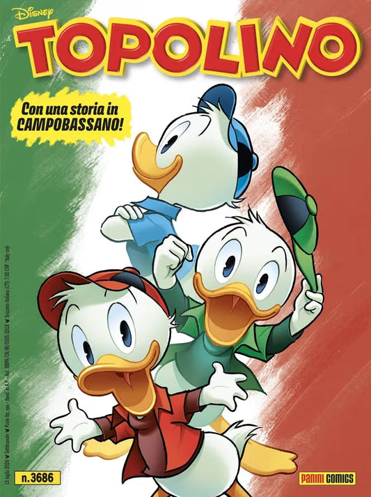 Topolino 3686 - Versione Dialetto Molise - Panini Comics - Italiano
