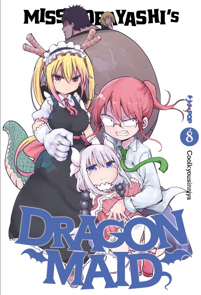 Miss Kobayashi’s Dragon Maid 8 – Jpop – Italiano