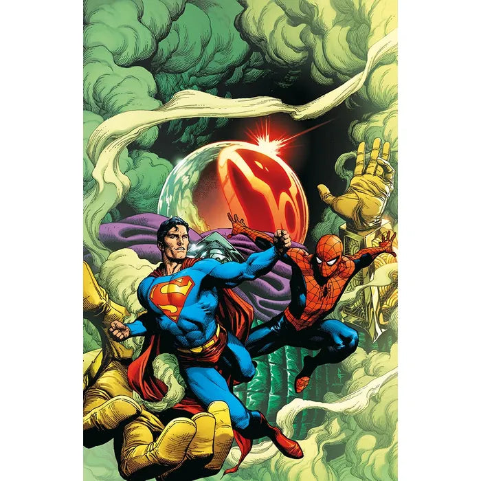 Spider-Man/Superman Variant Cover di Gary Frank