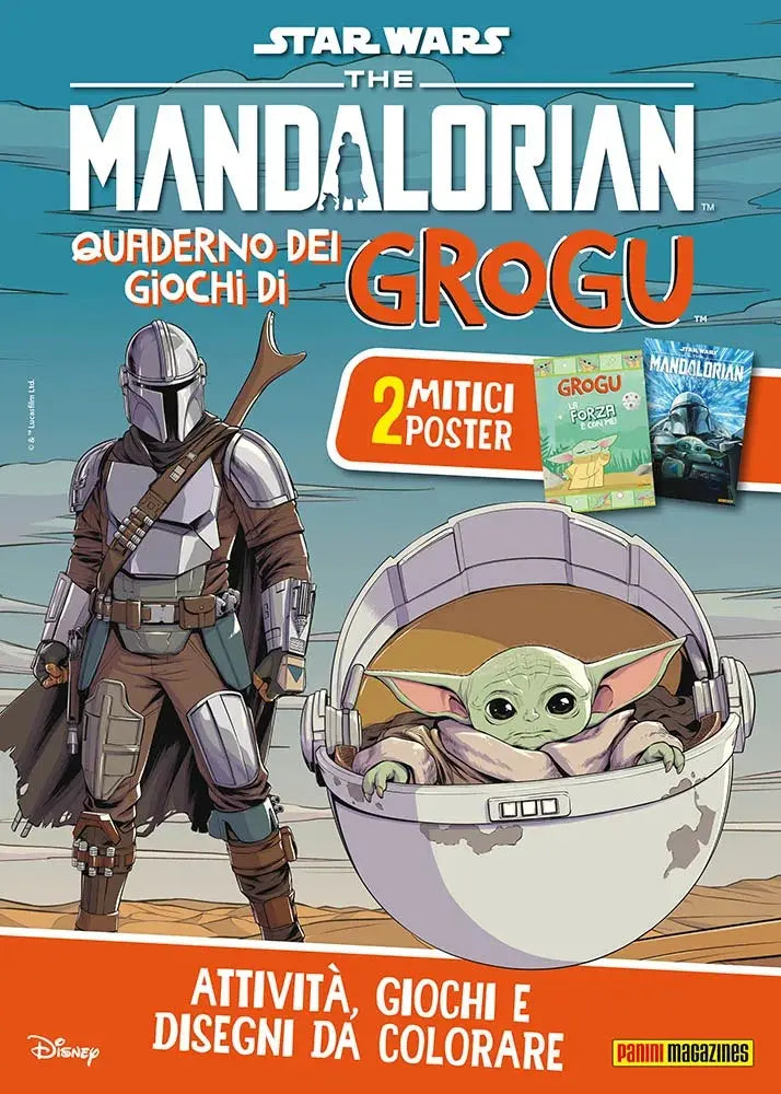 Star Wars: The Mandalorian - Quaderno dei Giochi di Grogu - Panini Kids Special 61 - Panini Comics - Italiano