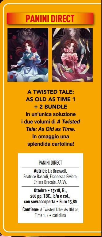 A Twisted Tale – As Old as Time Bundle (Vol. 1-2) – Panini Comics – Italiano