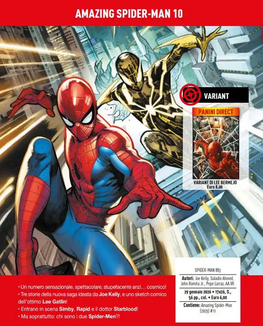 Amazing Spider-Man 10 - L'Uomo Ragno 883 - Panini Comics - Italiano