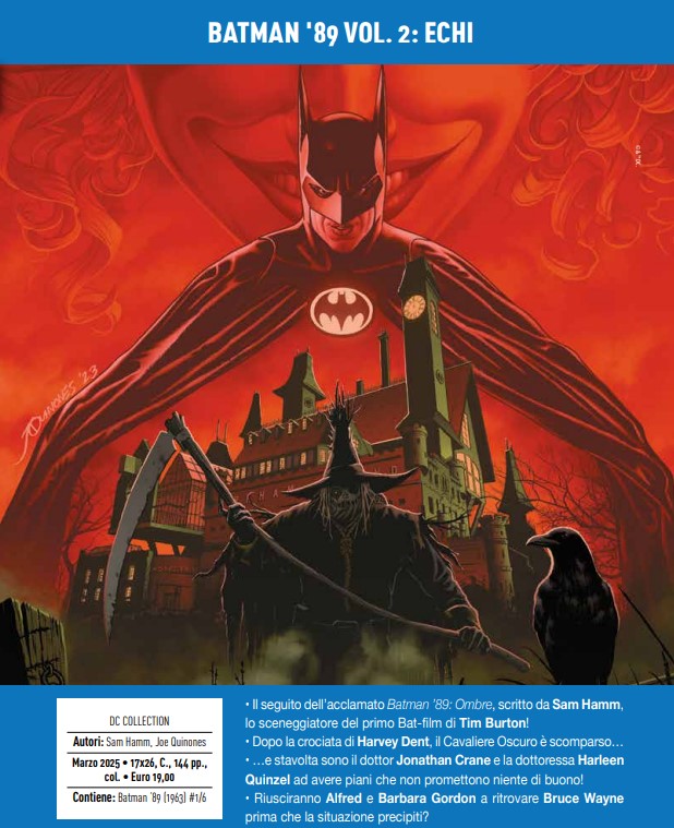 Batman ’89 Vol. 2 – Echi – DC Comics Collection – Panini Comics – Italiano