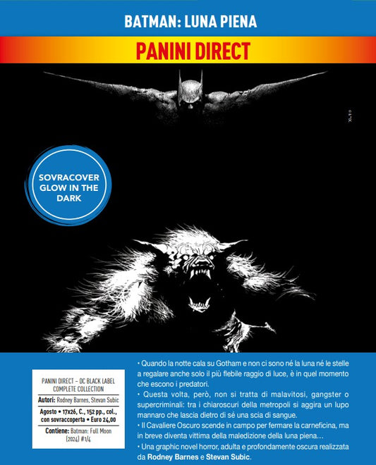 Batman – Luna Piena – DC Black Label Complete Collection – Panini Comics – Italiano