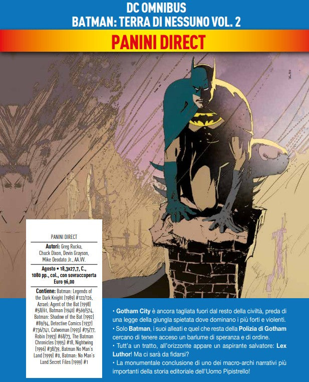 Batman – Terra di Nessuno Vol. 2 – DC Omnibus – Panini Comics – Italiano