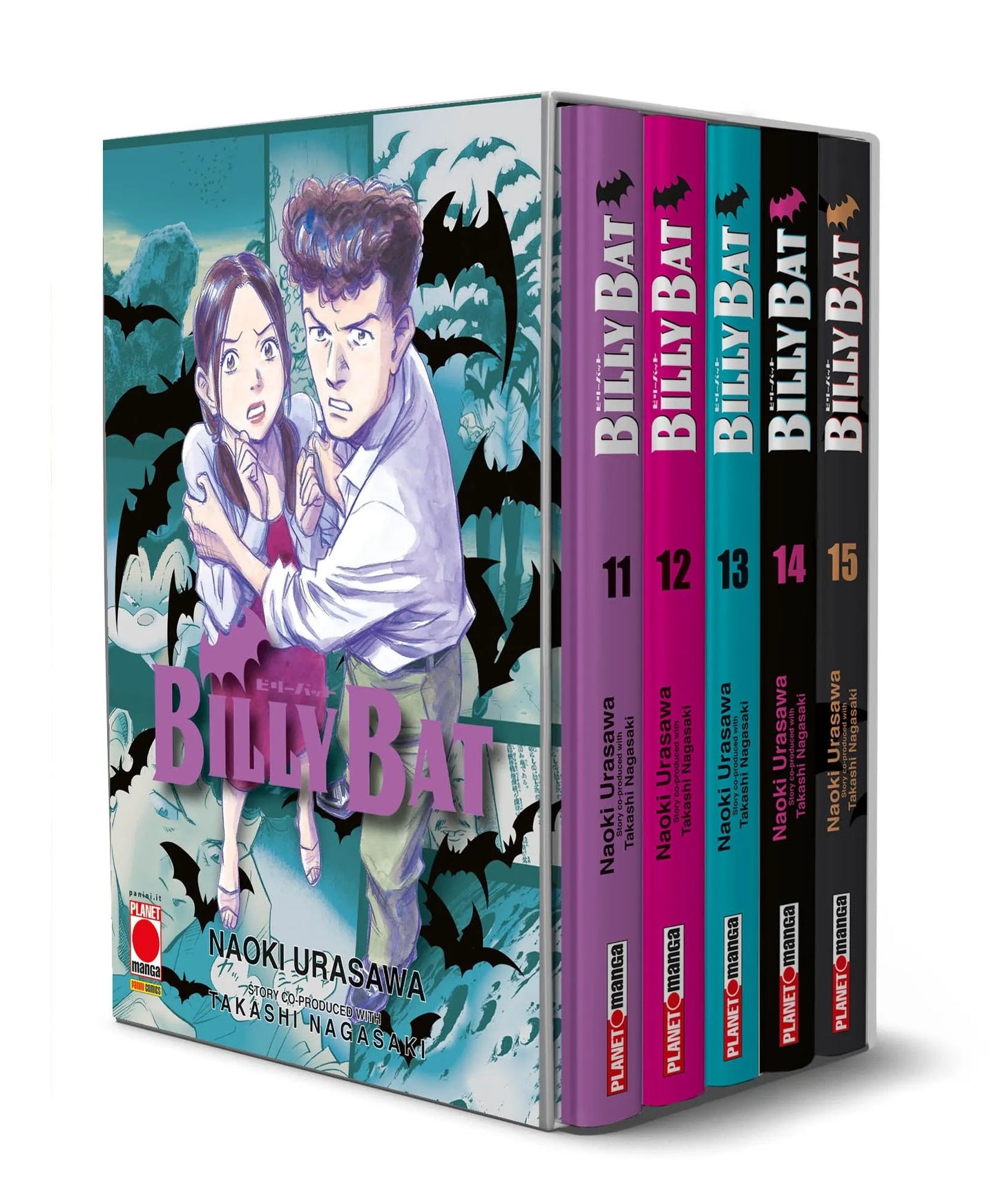 Billy Bat Cofanetto 3 (Vol. 11-15) – Panini Comics – Italiano