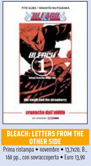 Bleach – Romanzo Cronache dall’Aldilà – Novel – Prima Ristampa – Panini Comics – Italiano