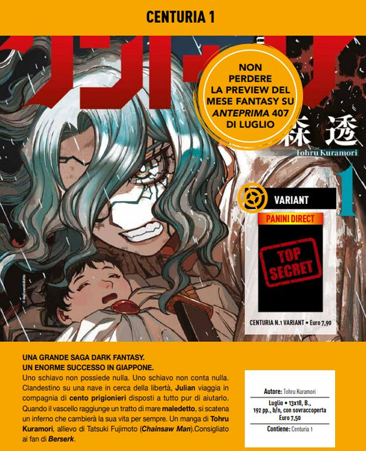 Centuria 1 – Variant – Panini Comics – Italiano