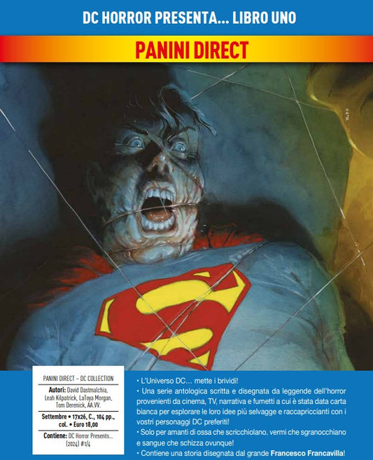 DC Horror Presenta… Vol. 1 – Libro Uno – DC Comics Collection – Panini Comics – Italiano