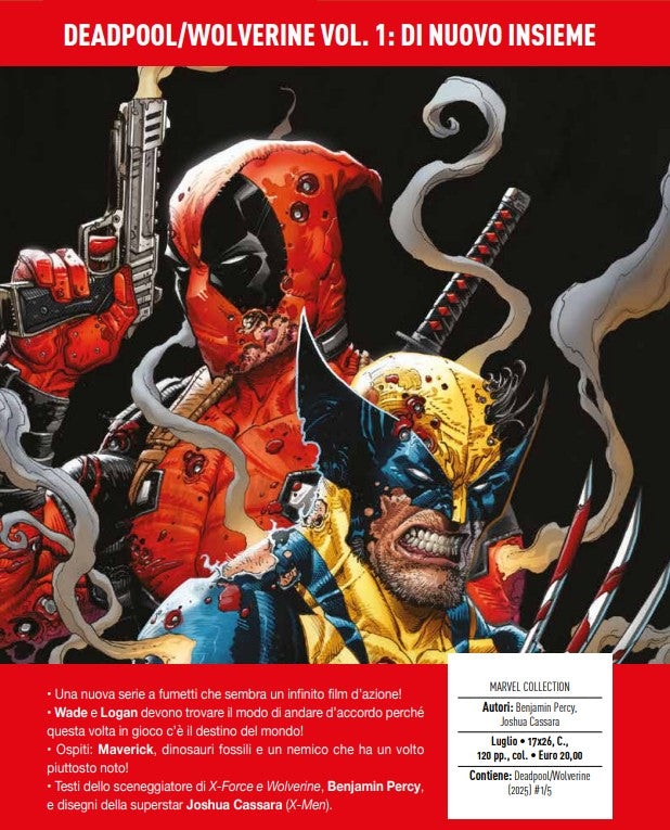 Deadpool / Wolverine Vol. 1 – Di Nuovo Insieme – Marvel Collection – Panini Comics – Italiano