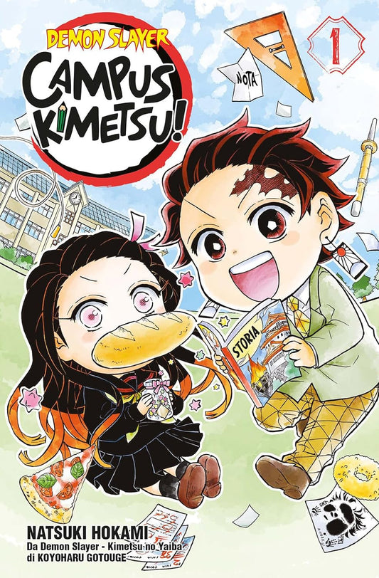 Demon Slayer – Campus Kimetsu! 1 – Big 96 – Edizioni Star Comics – Italiano