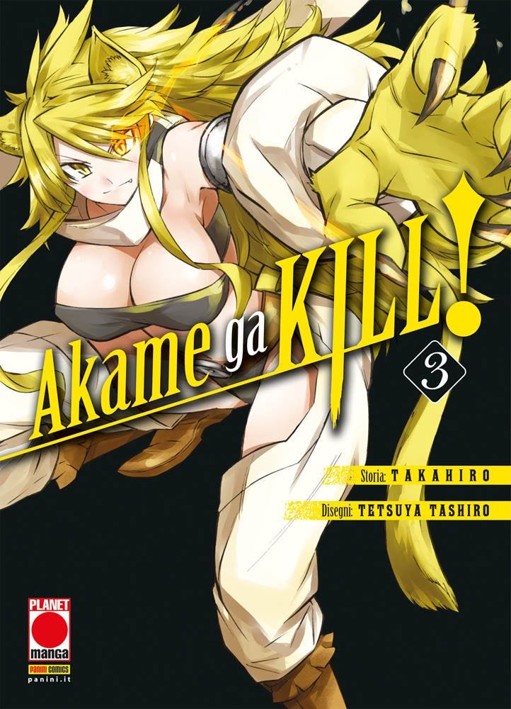 Akame Ga Kill! 3 – Terza Ristampa – Panini Comics – Italiano